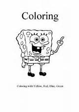 Sponge Bob Coloring Worksheets sketch template