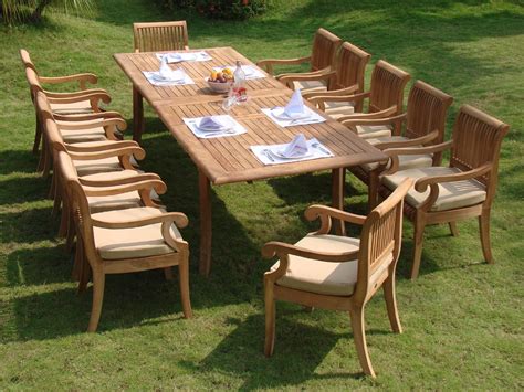 compare  choose reviewing   teak outdoor dining