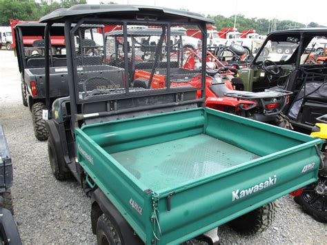 2007 Kawasaki 3010 Mule Utv 4x4 Winch Dump Bed Canopy Winch