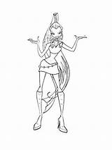 Coloring Pages Winx Layla Club Girls Recommended Leila sketch template