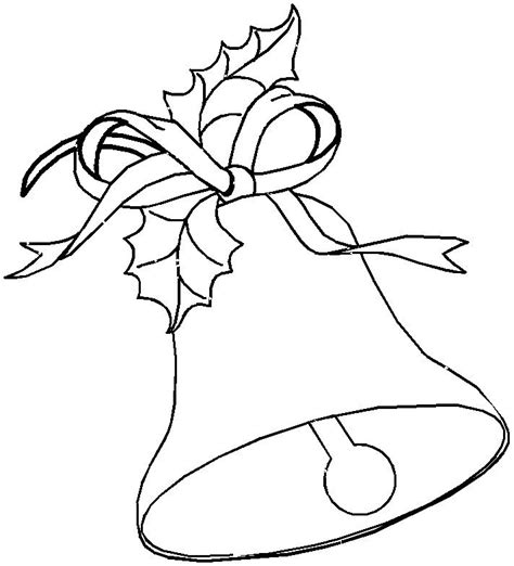 bells coloring pages  kids printable christmas coloring pages