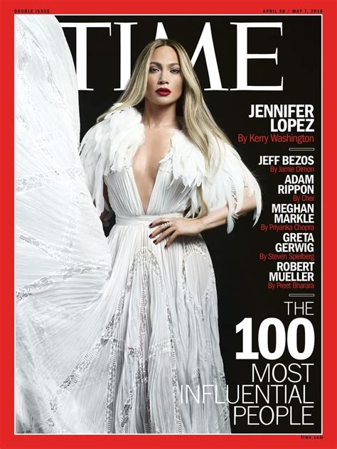 Jennifer Lopez Covers Time S 100 Most Influential People