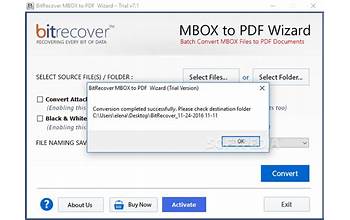 BitRecover PST to PDF Wizard screenshot #0