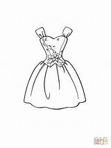 Coloring Dress Pages Printable Popular Beautiful sketch template