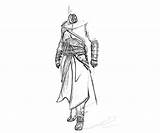 Assassin Coloriage Imprimer Ezio Albumdecoloriages Kb sketch template