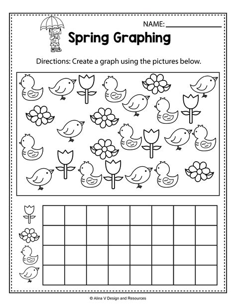 spring worksheets
