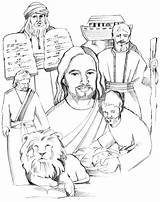Testament Getcolorings Ministry Greater sketch template