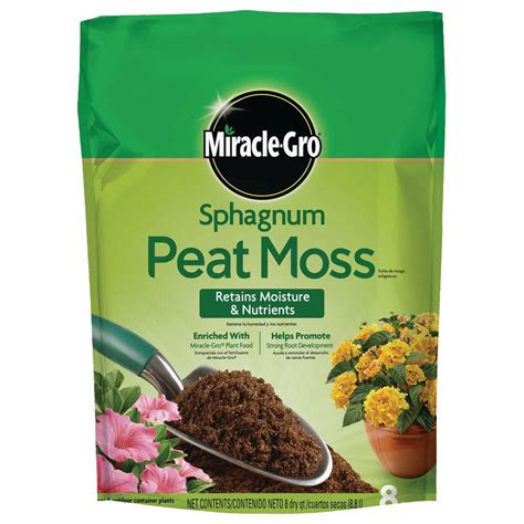 miracle gro sphagnum peat moss   home depot