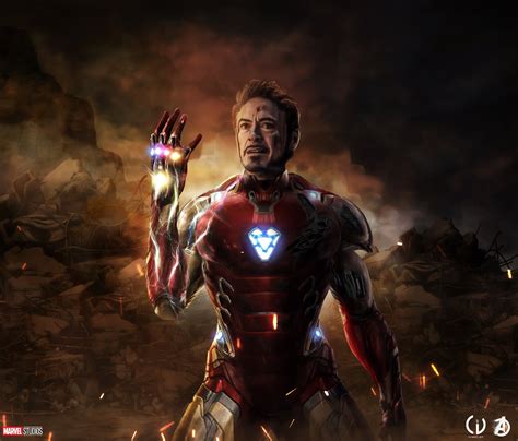 Avengers Endgame Iron Man Phone Wallpaper Technology