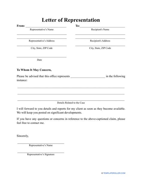 company management representation letter format