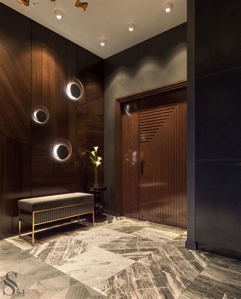 apartment  moscow  behance luxury house interior design foyer