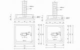 Foundation Autocad Structural Layout  Cadbull Description Reinforcement Detail Cad sketch template