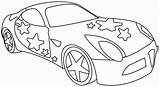Transportation Printable Svg Library Supercars sketch template