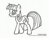 Pony Little Coloring Pages Twilight Sparkle Pinkie Pie Fluttershy Mlp Kids Coloriage Colorare Da Luna Starlight Disegni Glimmer Di Under sketch template