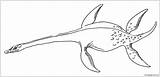 Plesiosaurus Dinosaurs Plesiosaur Elasmosaurus Ichthyosaur Stenopterygius sketch template