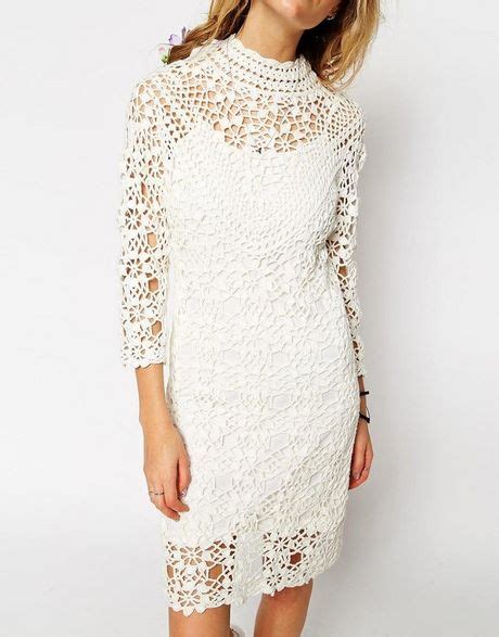 witte jurk asos mode en stijl
