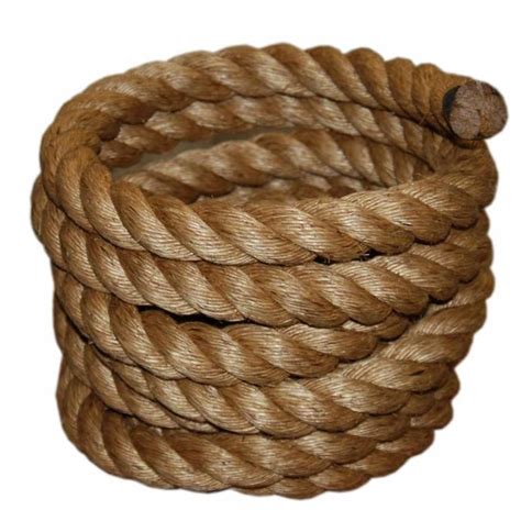 t w evans cordage 2 in x 50 ft twisted manila rope by the roll in