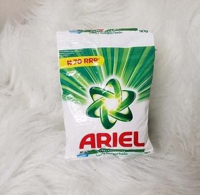 ariel laundry detergent powder   sachets primeoja