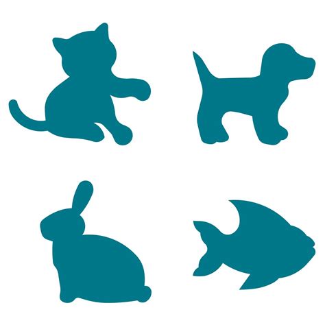 animals pets animal shapes animals shape templates alphabet nursery