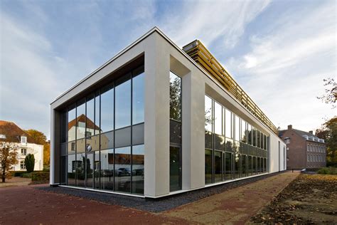 hightech support building voor het mondiale hoofdkantoor van bayer