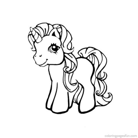 pony unicorn coloring pages coloring pages easy coloring