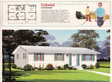 jim walter homes  peek    catalog sears modern homes vintage house plans