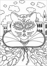 Carnival Coloring Pages Kids Cute Print sketch template