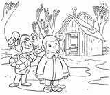 George Curious Coloring Pages Kids Printable Allie Coloring4free Cartoon Winter Sheets Girls Nico Kid Book Choose Board sketch template