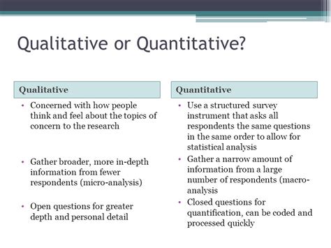 importance  quantitative research  natural  physical science