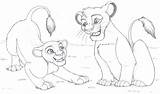 Coloring Pages Nala Baby Lion King Getcolorings Printable Color sketch template