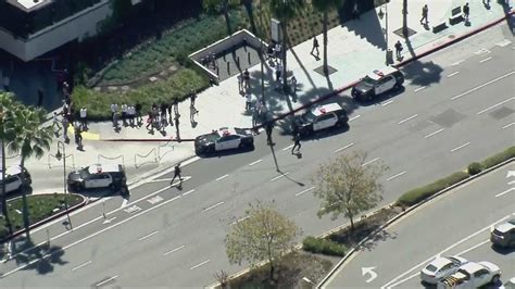 cbs los angeles on twitter breaking police activity at century city