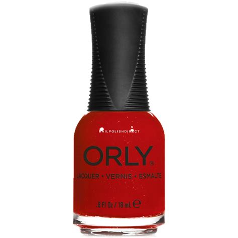 orly nail lacquer red carpet  ml
