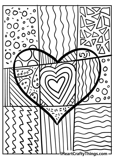heart coloring pages heart coloring pages coloring book art cool