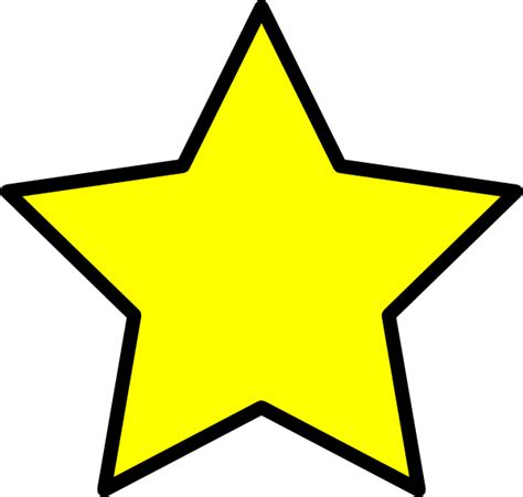 yellow star clip art  clkercom vector clip art  royalty