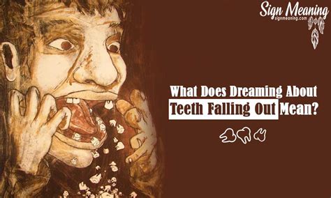 what does dreaming about teeth falling out mean