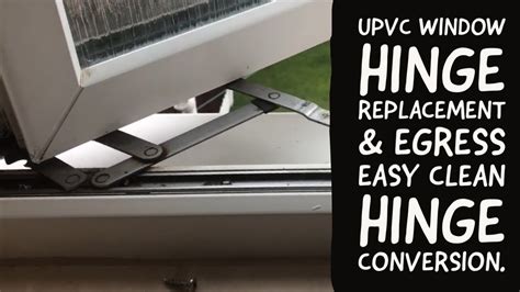 upvc window hinge replacement  egress easy clean upgrade fitting youtube