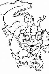 Dragon Chinesischer Tunes Looney Kleurplaten Drache Ausmalbild sketch template