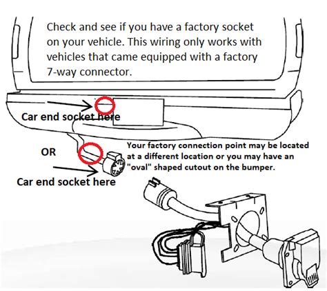 ford  pin trailer connector wiring diagram  wiring collection
