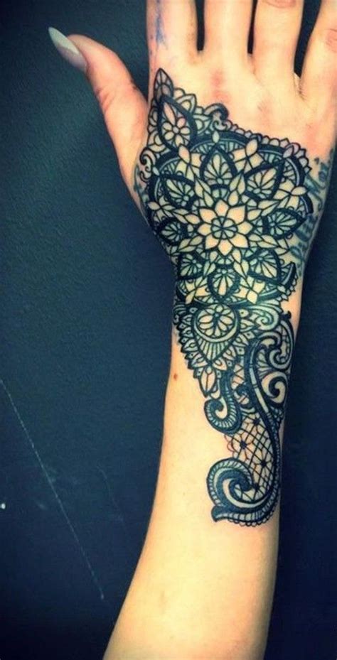 image result  hand tattoos mandala hand tattoos  girls lace