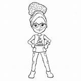 Coloring Pages Afro Getdrawings sketch template