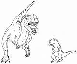 Coloring King Dinosaur Pages Popular Library sketch template