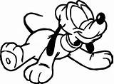 Pluto Coloring Pages Dog Baby Mickey Drawing Fingerprint Getcolorings Color Beautiful Getdrawings Print Funky sketch template