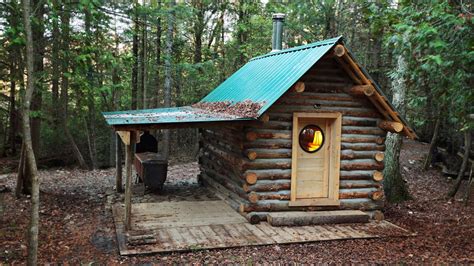 build  log cabin   woods encycloall