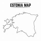 Estonia Mapa Esquema Vecteezy sketch template