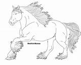 Clydesdale Lineart Coloring Mare Deviantart Drawings Designlooter 44kb 1024 sketch template