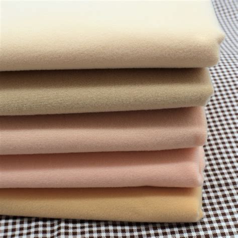 5pcs 50 50cm doll skin fabric meter plush fleece telas tissus patchwork