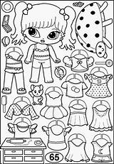 Paper Dolls Coloring Doll Pages Cute раскраски Printable Picasaweb Google Webalbum sketch template