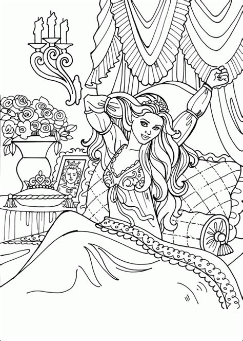 printable coloring pages  princesses princess coloring pages