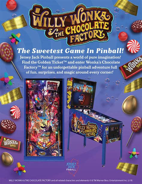 willy wonka revealed welcome to pinball news first and free