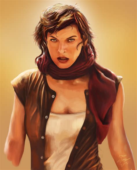 Milla Jovovich Alice Resident Evil Extinction By